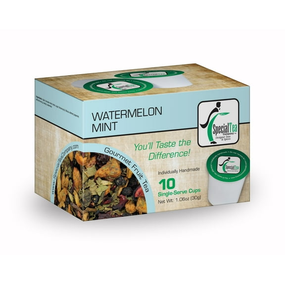 Special Tea Watermelon Mint Fruit Tea Single Serve Cups