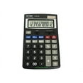thumbnail image 3 of Victor 12-Digit Dual Power Desk Calculator, Extra Large Adjustable Angle LCD Display, Business/Financial Calculator, 6.5 x 4-Inches, Black (1180-3A), 3 of 4
