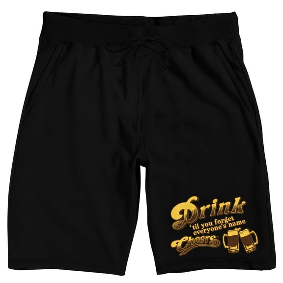 Cheers lounge short on Black Adult-XS