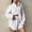White, variant on YHAJDS Women Plus Size Outfit Set 2 Piece Short Sleeve Solid Linen Crewneck Relaxed Top Shorts