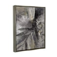 thumbnail image 3 of Stupell Industries Grey Abstract Botanical Abstract Painting Gray Floater Framed Canvas Art Print Wall Art, 17 x 21, 3 of 10