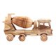 thumbnail image 1 of Children Wooden Concrete Mixer Model Car Truck Engineering Vehicles Kids Toy, 1 of 4