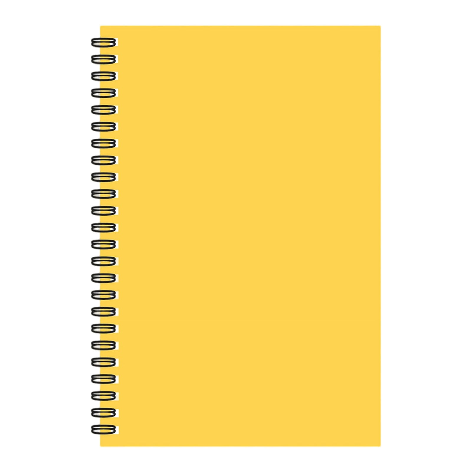 Lined Spiral Journal Notebook for Women & Men 100 Pages College Ruled Softcover Notebook for Work & Note Taking Journals for Writing A5(5.5 x 8.26 )