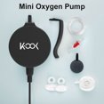 thumbnail image 4 of Kit Aireador Oxígeno Minibomba Ahorro Bomba Aire Silenciosa Rium 1 3 W Aqua, 4 of 9