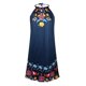 thumbnail image 4 of Vestido sin mangas con estampado de cuello colgante de metal a la moda informal de verano para mujer Pompotops  ghjkhdj1798, 4 of 5