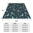 thumbnail image 3 of Sikiie Cute Turtle Ultra-Soft Micro flannel Blanket Luxury All Seasons Warm Blanket for Bedding Sofa and Travel (4 sizes)-80"x60", 3 of 7