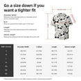 thumbnail image 5 of Goofa Cute Panda Printed Men's Casual Short-sleeved Shirt,Lightweight Breathable Button-down,Summer Casual men's top,Versatile Fashion shirt-3X-Large, 5 of 7