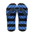thumbnail image 3 of ZTTD Men Shoes Flat Bottom Herringbone Slippers Flip Flops Fashion Summer Sandals Flat Bottom Men's Flip Flops Beach Sandals Blue, 3 of 5