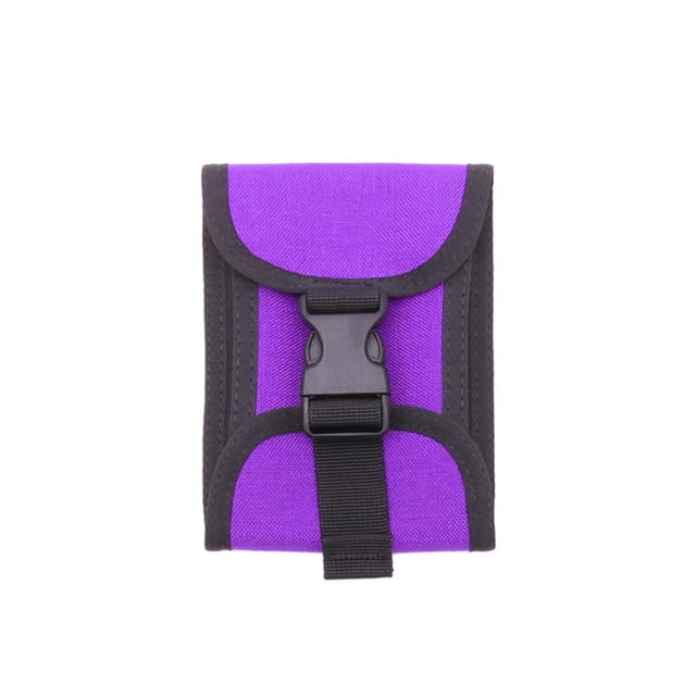 fastboy Diving Weight Pocket Durable Quick Release Buckle Counterweight Pockets Waterproof Large Bearing Capacity Holder Bag Purple