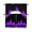 Purple, variant on Abstract Green Flame Swag Valances for Windows, Flickering Fire Pattern Black Swag Curtains for Kitchen, Living Room, Small Window Treatments Drapes Curtains for Cafe, Bathroom, Bedroom, 56"x36"