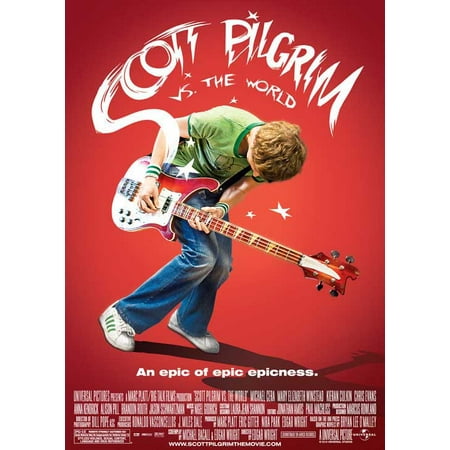 Scott Pilgrim vs the World Movie POSTER 27" x 40" Style C