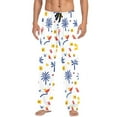 thumbnail image 7 of FORMRS Mens Pajama Pants with Pockets Sleepwear Lounge Bottoms Sizes S-2XL, Tropical Rhythm, 7 of 7
