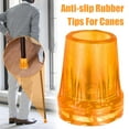 thumbnail image 2 of Embouts de Canne Antidérapants Durables pour Bâton de Marche, Coussinets de Remplacement en Caoutchouc Épaissi pour Poteaux de Randonnée et Bâtonnets de Randonnée, Poignées de Pied Robustes pour la Stabilité, Lot de 4 Noir, 2 of 8