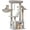 M (16.5 x12.6x38.5 Inches), variant on Tree, 38.2-Inch Indoor Tower with Luxurious Perch and Adjustable Baskets - Dog Bed Compatible