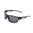 thumbnail image 2 of JUST GO Polarized Sports Sunglasses for Baseball Running Cycling Fishing Golf, Black, Grey, 2 of 7
