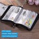 thumbnail image 5 of Uxcell 1 Set de Organizador de Pendientes Transparente de Viaje con Bolsillo para Collar y Soporte de Anillo, Plata, 5 of 7