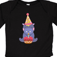 thumbnail image 4 of Inktastic Hippo 1st Birthday Boys or Girls Long Sleeve Baby Bodysuit, 4 of 5