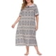 thumbnail image 1 of Vestido de tumbona para mujer, camisones sueltos de talla grande Vintage, pijamas para descansar Romacci Vestido, 1 of 7
