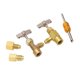 thumbnail image 2 of R134A Self Sealing Can Tap Valve Brass Puncture Style Dispenser Valve with Refrigerant Tank Adapters for Air Condition, 2 of 5