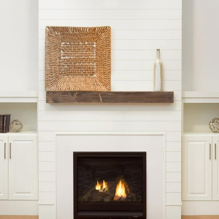 Mantels Direct Vail 60-in x 6-in Farmhouse Wood Fireplace Mantel Shelf in  Unfinished - Walmart.com