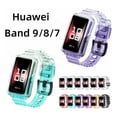 thumbnail image 2 of Correa de Silicona Transparente que cambia de color con la luz para Huawei Band 9/8/7/6,, 2 of 4