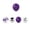 D, variant on Eqslft Graduation Decorations 2026 Purple Set, Congrats Grad Decor Set with Banner Backdrop Porch Sign,Hanging Swirls Honeycomb Centerpieces Balloons for Grad Party Decorations