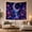 Crescent Moon Waterfall with Mushrooms and Lotus Flowers, variant on Crescent Moon Waterfall with Mushrooms and Lotus Flowers, Mystical Fantasy for Moon Lovers, Mushroom Wall Decor, Housewarming Gift, Tapestry Wall Hanging for Bedroom and Dorm