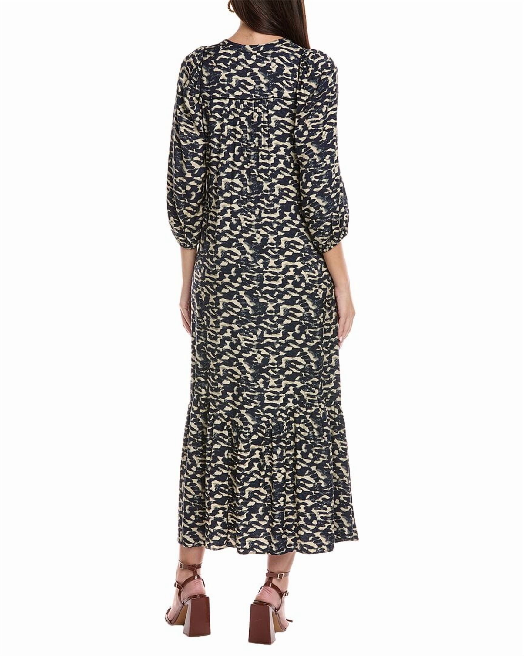 womens  Agatha Maxi Dress, 0, Blue - image 2