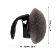 1PC Blend & Blur Body Kabuki Self Tanner Brush, Oversize Body Blending Brush for Self Tanner, Makeup & Contour Blending, 4.3 Inch Dense Oval Kabuki Head Delivers Even Coverage