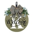 thumbnail image 1 of Panneau de Couronne de Porte d'Entrée Personnalisé / Plaque Décorative Suspendue Toute l'Année pour Entrée et Mur, 1 of 1