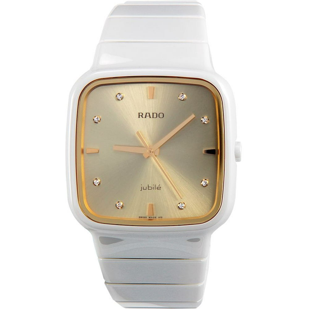 rado gold watch women