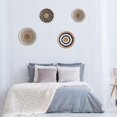 thumbnail image 2 of Nordic Style Multicolor Creative Rattan Wall Basket Wicker Wall Hanging Basket, 2 of 5