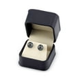 thumbnail image 3 of 14K Gold 10-11mm Silver Tahitian South Sea Cultured Pearl Stud Earrings - AAA Quality, 3 of 7