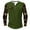 Green, variant on ZCFZJW Mens Western Henley Shirts Vintage Ethnic Style Print Raglan Long Sleeve Button up Pullover Tops Big and Tall Regular Fit Graphic T-Shirts Black XXXXL