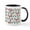 White/Black Inside, variant on CafePress - Happy Owls Mugs - 11 oz Ceramic Mug - Novelty Coffee Tea Cup