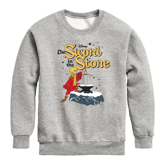 Disney - The Sword And The Stone - Original Logo - Toddler & Youth Crewneck Fleece Sweatshirt