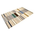 thumbnail image 3 of Multicolored Stripes 5X8 Hand-Tufted Modern Rug, 3 of 11
