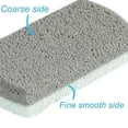 thumbnail image 3 of Pumice Stone for Feet, Double Sided Pedicure Tools Hard Skin glass Callus Remover, Exfoliates Feet & Smooths Skin-Grey, 3 of 5