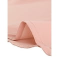 thumbnail image 6 of INSPIRE CHIC Women's Button Down Shirt Long Sleeve Work Peter Pan Collar Blouse Tops XL Pink, 6 of 7