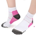 thumbnail image 4 of NIBOLOG 1 Pair Good Skin-touch Running Socks Strong Toughness Breathable Easy to Clean Cycling Socks for Sports, 4 of 8
