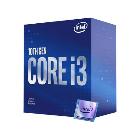 Intel Core i3-10100F - Core i3 10th Gen Comet Lake Quad-Core 3.6 GHz LGA 1200 65W None Integrated Graphics Desktop Processor - BX8070110100F