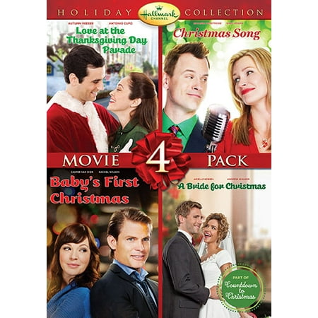 Hallmark Holiday Collection 4: Love At The Thanksgiving Day Parade / Christmas Song / Baby's First Christmas / Bride For Christmas (Best Thanksgiving Day Parades)