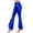Blue, variant on Bell Bottom Pants for Women Metallic Pants Shiny Stretch 70s Disco Flare Pants Slim Fit Party Leggings