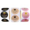 thumbnail image 5 of 1500 Pcs Round Kraft Stickers Thank for You Envelope Small Business, 5 of 5