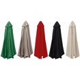 thumbnail image 3 of TOPRenddon 9ft Replacement Covers 8 Ribs Market Patio Umbrella,Garden Umbrella Outdoor Stall Umbrella Beach Sun Umbrella Replacement Cloth,Patio Umbrella Cloth Replacement (Excluding Umbrella Racks), 3 of 4