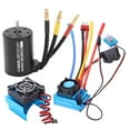 thumbnail image 2 of 3650 2300KV Waterproof 4 Poles Brushless Motor 45A ESC Heat Sink Combo Set for 1/10 Car, 2 of 8