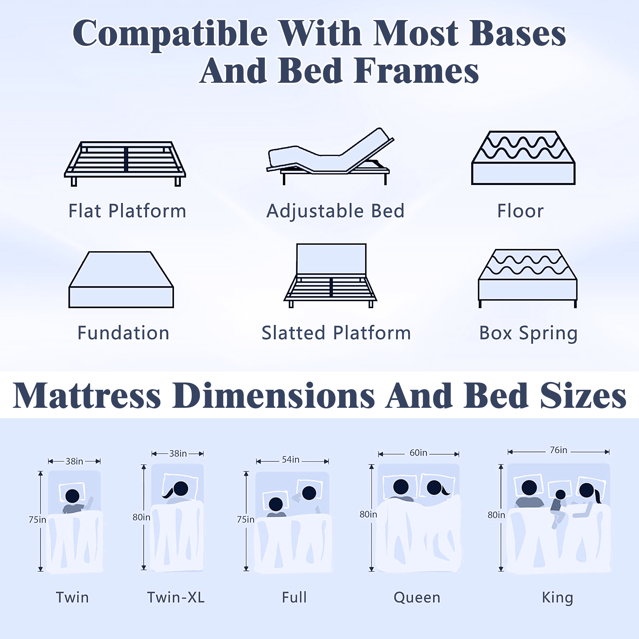 Full Size Mattress, Paproos 10" Memory Foam Hybrid Mattress in a Box, Cool Individual Pocket Spring Full Mattress with Breathable Knitted Cover, Edge Support, Medium Firm, CertiPUR-US, White/Black