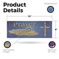 thumbnail image 2 of Jesus Prayer Vinyl Decal 24 Inch x 9 Inch Weatherproof Heavy-Duty Adhesive Backing | Religious Inspiration, Daily Faith, Durable Material | Made in USA, 2 of 6