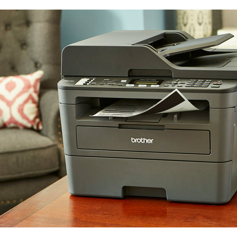 Restored Brother Mfc-l2690dw Monochrome Laser All-in-One Printer, Wireless Connectivity (Refurbished)