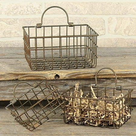 Basket Store Fr - Trio Hanging Basket Set